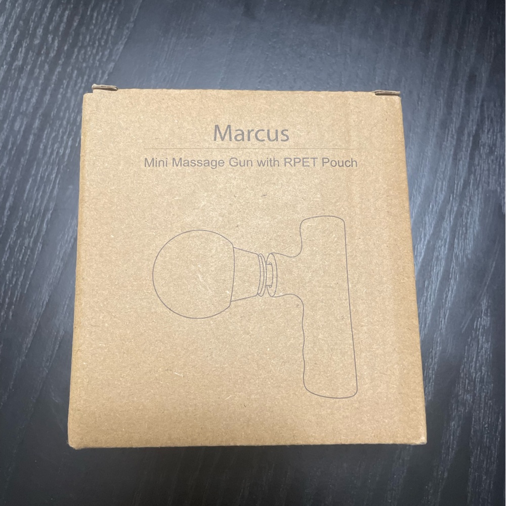 New  "Marcus" Mini Massage Gun, Pocket-Sized Deep Tissue 2-speed Massager Gun